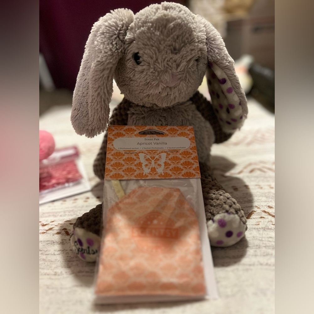 Bunny Scentsy Buddy + Scent Pack READ
